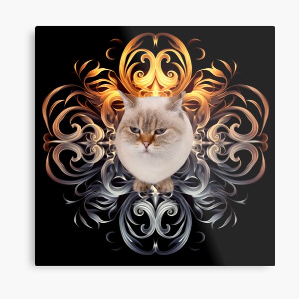 Pintura en lienzo de gato divertido y bonito, carteles e impresiones de  gatitos con ojos grandes