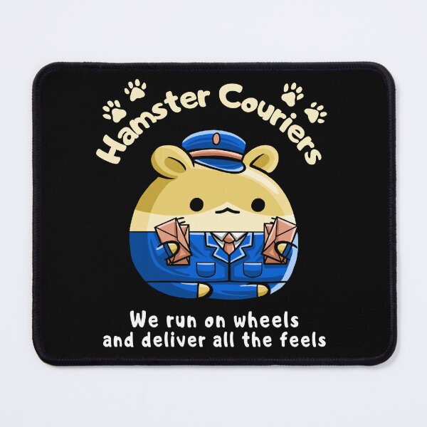 Item preview, Hamster Couriers : We run on wheels and deliver all the feels designed and sold by Mirko Torresi.