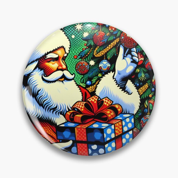 Artikelvorschau, Merry Christmas Lumineszenz: Der fröhliche Glanz des Weihnachtsmanns entworfen und verkauft von MundusUni.