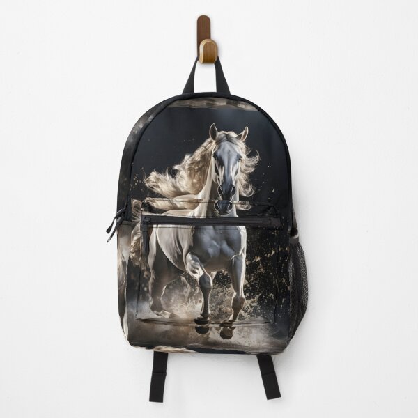 Item preview, cinematic photography of a white horse designed and sold by dcrc.