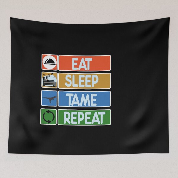 Item preview, eat sleep tame repeat designed and sold by Creative-Wolf16.