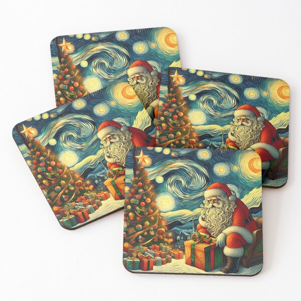 Item preview, Merry Xmas Radiance: Santa's Joyful Glow designed and sold by MundusUni.