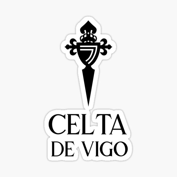 Vista previa del artículo con la obra «Celta de Vigo Negro», diseñado y vendido por VRedBaller.