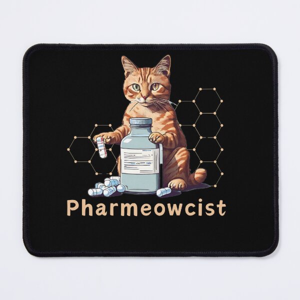 Item preview, Cat pharmacist designed and sold by MilkyForest.