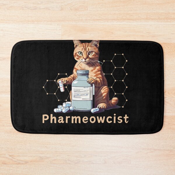 Item preview, Cat pharmacist designed and sold by MilkyForest.