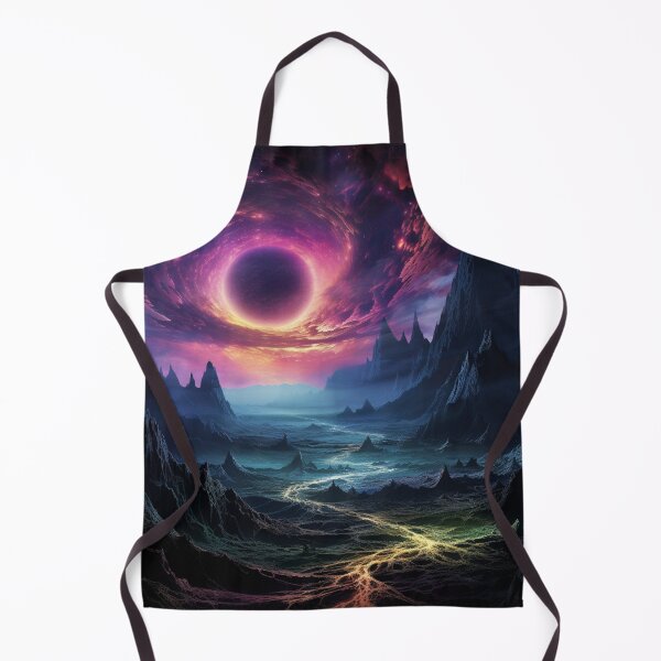 Item preview, Dark Fantasy Landscape - Black Hole Sun designed and sold by Fantasy Masterpiece.
