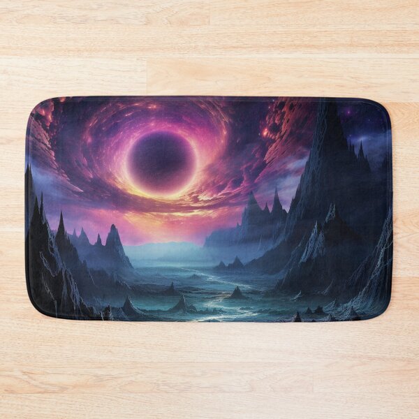 Item preview, Dark Fantasy Landscape - Black Hole Sun designed and sold by Fantasy Masterpiece.