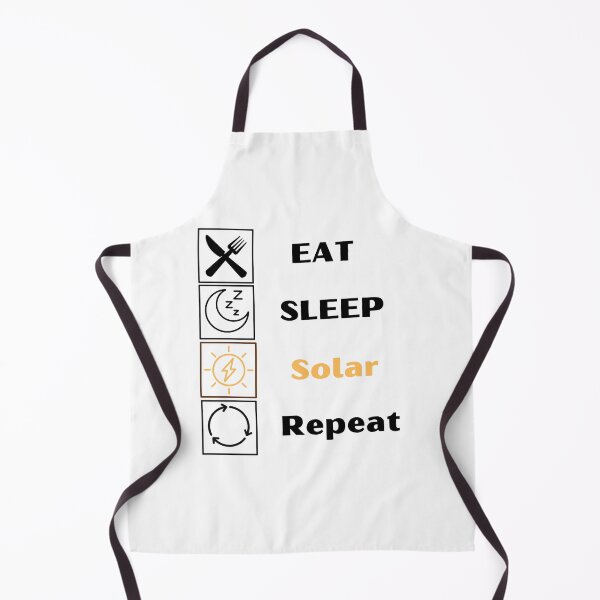 Artikelvorschau, Eat Sleep Solar Repeat entworfen und verkauft von ShopWearInspire.