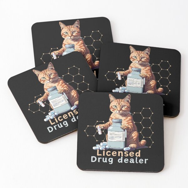 Item preview, Cat pharmacist designed and sold by MilkyForest.