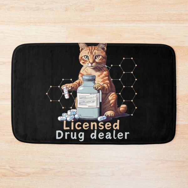 Item preview, Cat pharmacist designed and sold by MilkyForest.