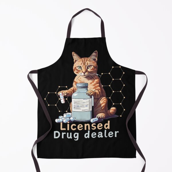 Item preview, Cat pharmacist designed and sold by MilkyForest.