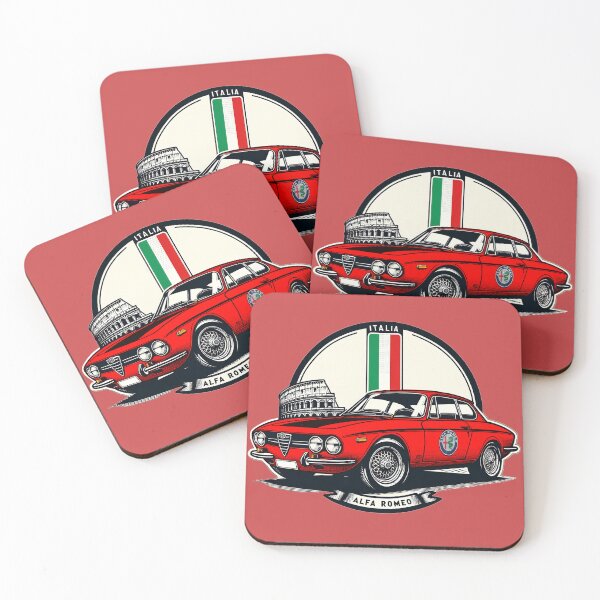 Item preview, Red Retro Italian Elegance designed and sold by mugooooo.