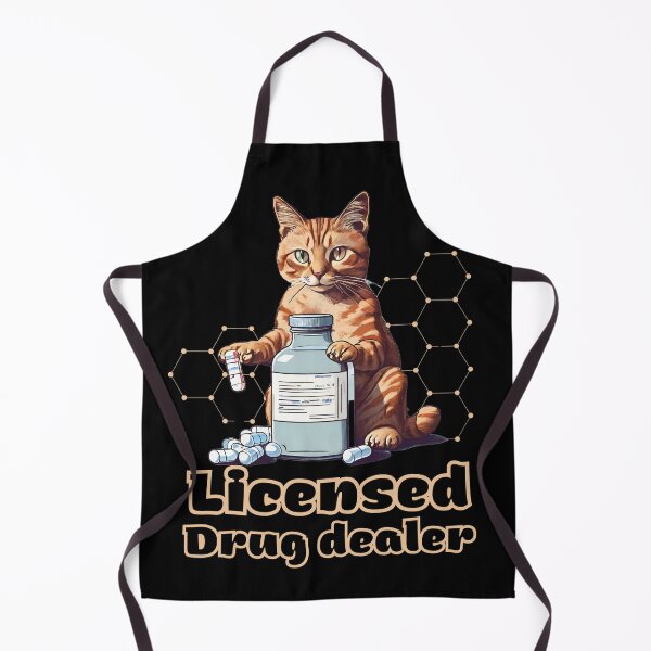 Item preview, Cat pharmacist designed and sold by MilkyForest.