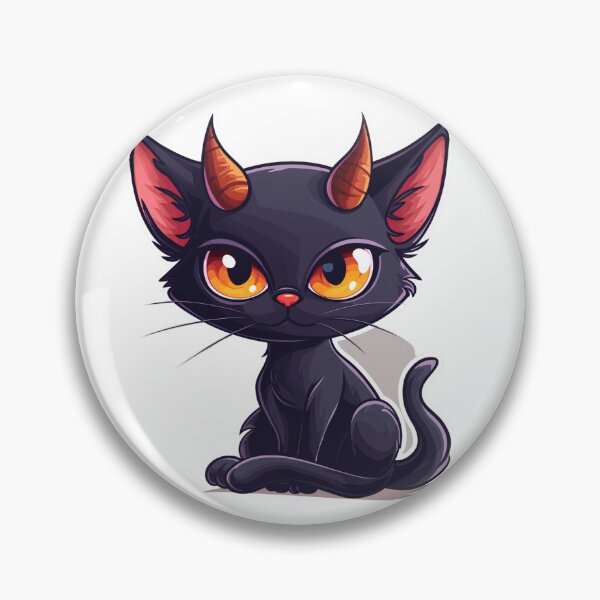 Item preview, Demoness Kitty designed and sold by NessasSpookyArt.