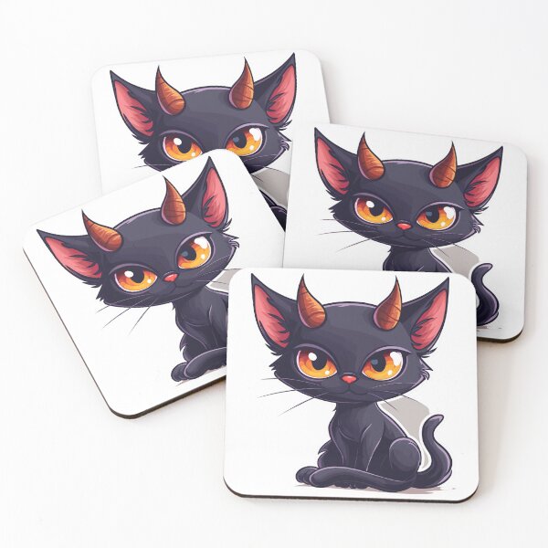Item preview, Demoness Kitty designed and sold by NessasSpookyArt.