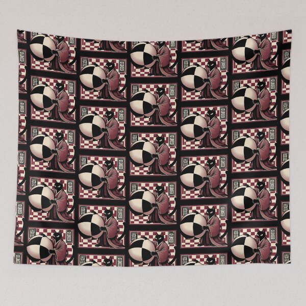 Item preview, The Edo Ballplayer: Feline Grace in Traditional Japan designed and sold by artwaves.