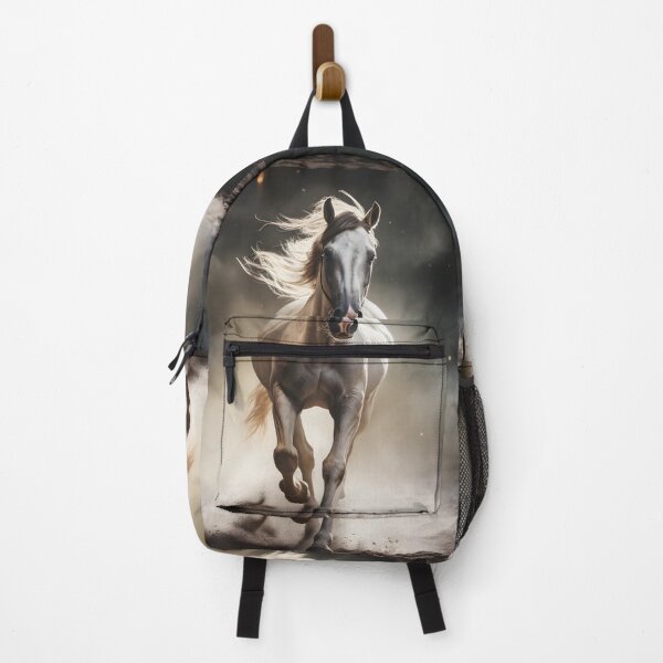 Item preview, cinematic photography of a white horse designed and sold by dcrc.