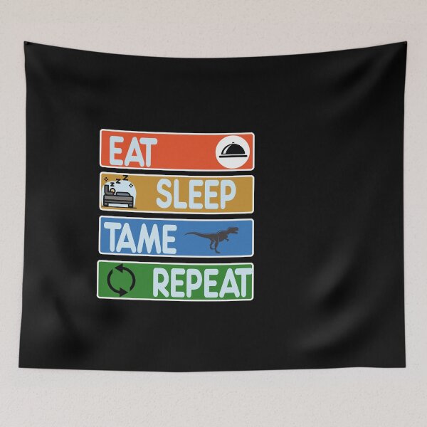 Item preview, Eat sleep tame repeat designed and sold by Creative-Wolf16.