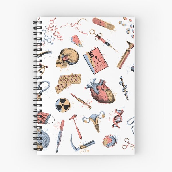 Item preview, Medical symbols for doctors and healthcare workers, pastel watercolor designed and sold by Drawmecute.