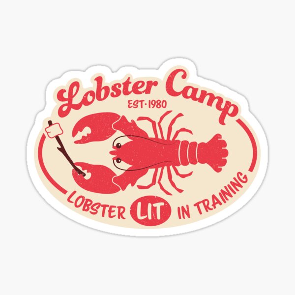 Lobster Camp Sticker