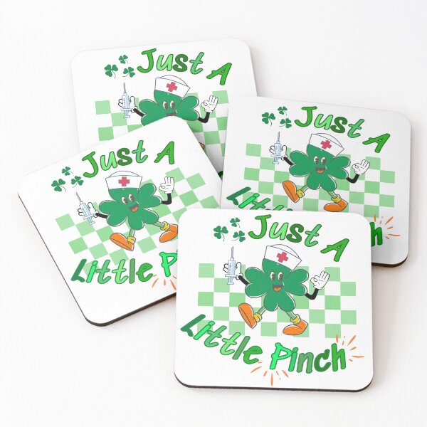 Item preview, Just a Little Pinch Nurse St Patrick's Day designed and sold by MtValleyDesign.