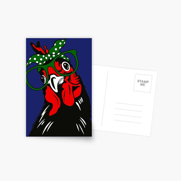 Item preview, Chicken Lady With Headband Funny Chicken Mama Chicken Lovers designed and sold by caloudiaminart.