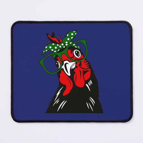 Item preview, Chicken Lady With Headband Funny Chicken Mama Chicken Lovers designed and sold by caloudiaminart.