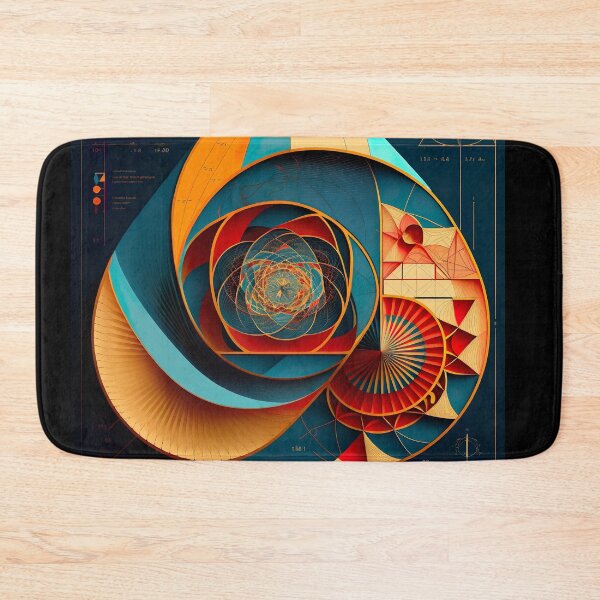 Item preview, Abstract Fusion: Fibonacci & Golden Ratio Artistry designed and sold by iQuorra.