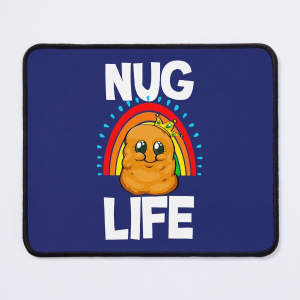 Item preview, Chicken Nuggets Life Rainbow Funny Men Chicken Lover Foodie designed and sold by caloudiaminart.