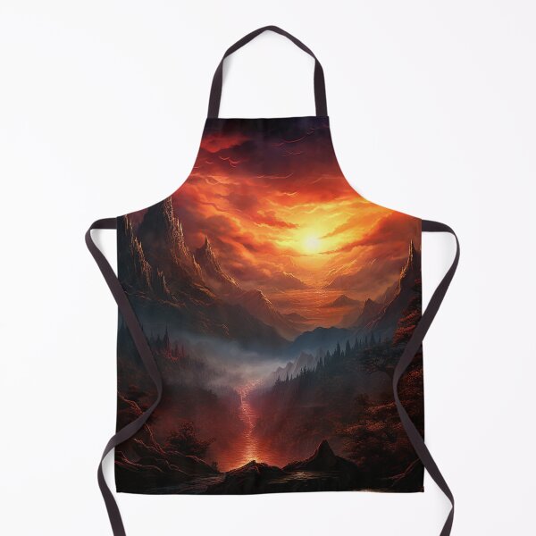 Item preview, Fantasy Landscape - Land of Fire designed and sold by Fantasy Masterpiece.