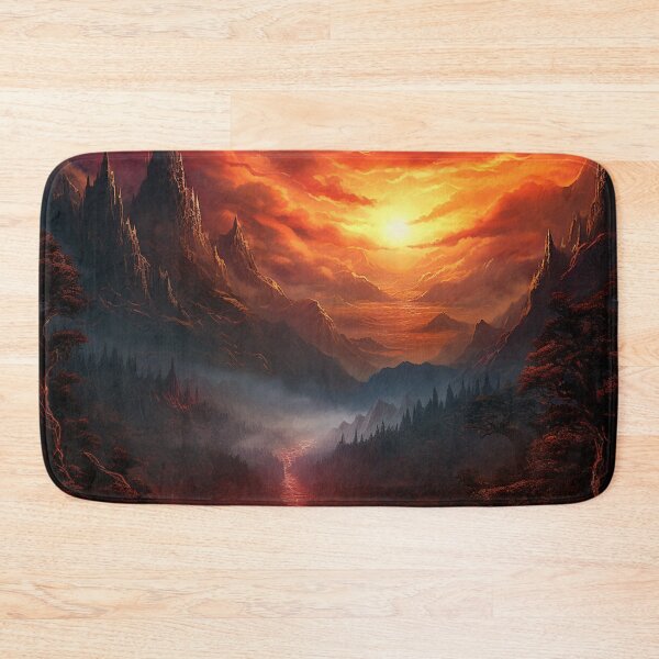 Item preview, Fantasy Landscape - Land of Fire designed and sold by Fantasy Masterpiece.