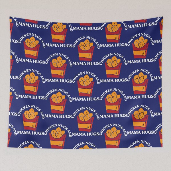 Item preview, Chicken Nugs And Mama Hugs Funny Toddler Nuggets Lover 22 designed and sold by caloudiaminart.
