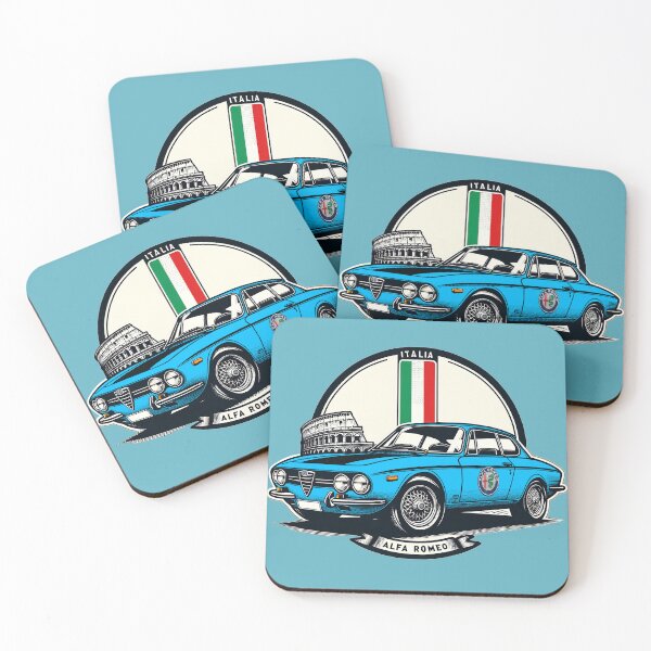 Item preview, Blue Retro Italian Elegance designed and sold by mugooooo.