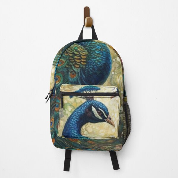 Item preview, Rare Wildlife Abstract Wall Art Peacocks Animals Oil Painting B159 designed and sold by MPCFICTION.