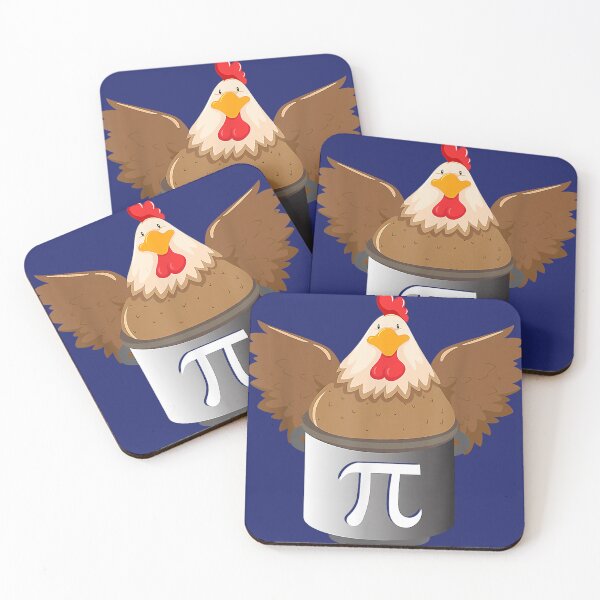 Item preview, Chicken Pot Pi 2Funny Pi Math Lover Math Teacher Math Geek designed and sold by caloudiaminart.