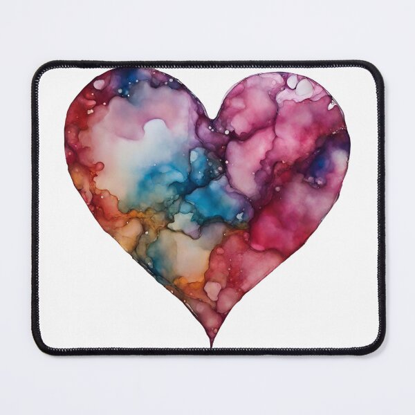 Item preview, Alcohol Ink Heart designed and sold by LittleGoblinPrs.