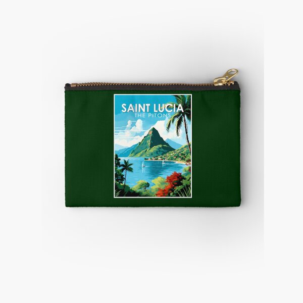 Item preview, Saint Lucia The Pitons : Travel and Tourism Advertising Print designed and sold by posterbobs.