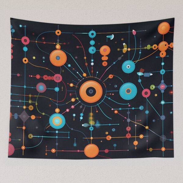 Item preview, “The AI circuit: Fun and refined Asterism” designed and sold by Art-Vortex-fr.