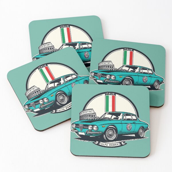 Item preview, Turquoise Retro Italian Elegance designed and sold by mugooooo.