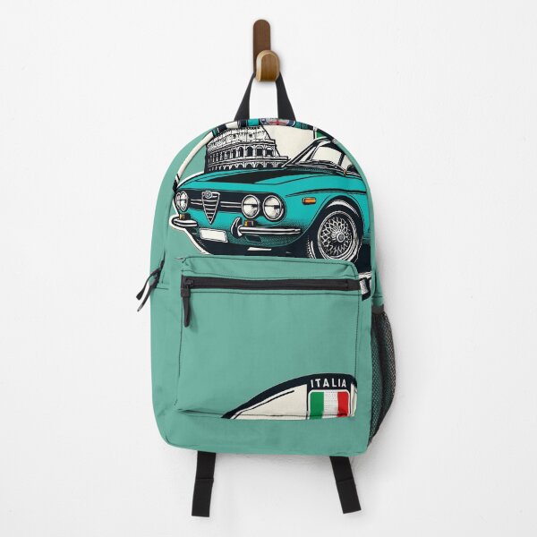 Vista previa del artículo con la obra «Elegancia italiana retro turquesa», diseñado y vendido por mugooooo.