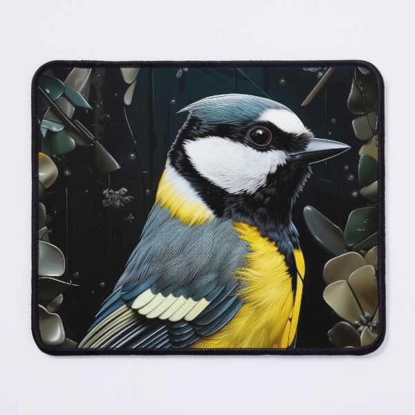 Item preview, Bird great tit (Parus major) designed and sold by PixelPack Design.