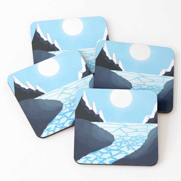Item preview, Blue Snowy Mountain  designed and sold by jolydrawing.