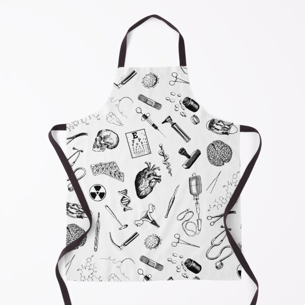 Item preview, Medical symbols for doctors and healthcare workers, minimalistic black and white designed and sold by Drawmecute.