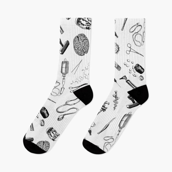 Item preview, Medical symbols for doctors and healthcare workers, minimalistic black and white designed and sold by Drawmecute.