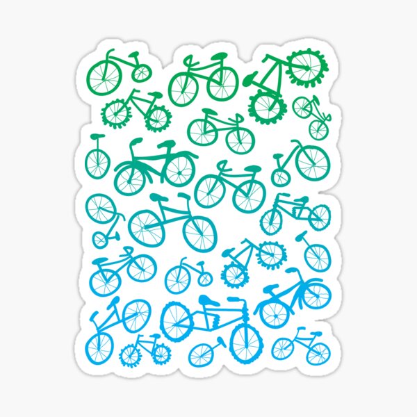 Fun with bikes Sticker