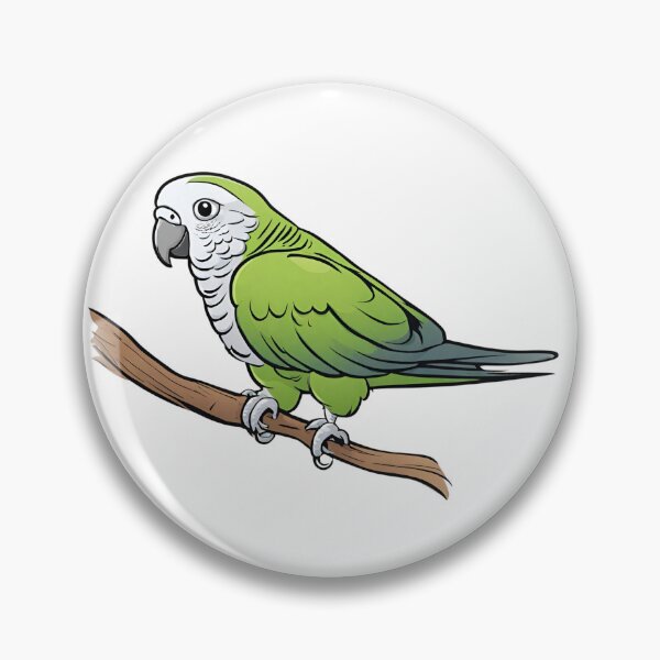 Item preview, Quaker Parrot Cartoon designed and sold by anaraee.