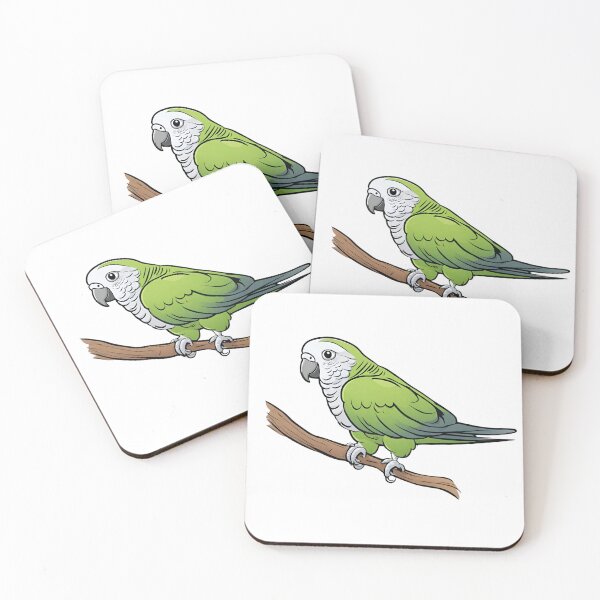 Item preview, Quaker Parrot Cartoon designed and sold by anaraee.