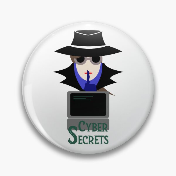 Item preview, Lady Black (Cyber Secrets Cauc): A Cybersecurity Design designed and sold by McNerdic.