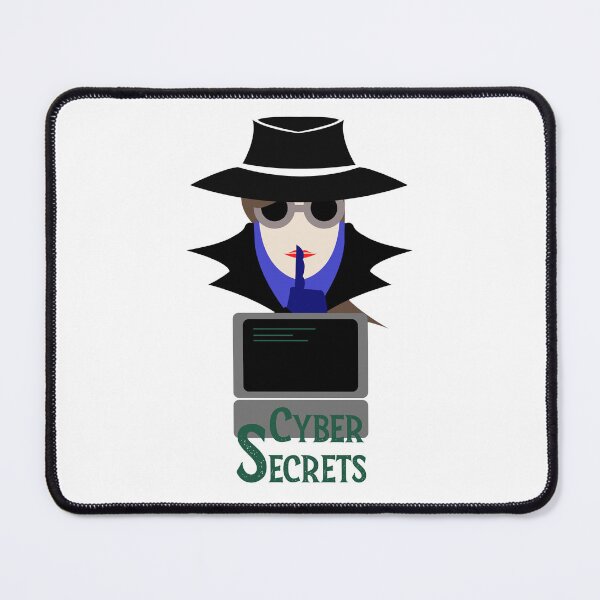 Item preview, Lady Black (Cyber Secrets Cauc): A Cybersecurity Design designed and sold by McNerdic.
