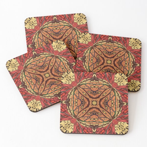 Item preview, Kaleidoscope of flowers designed and sold by FluidArtByLK.